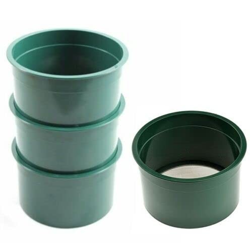 Sluice Monkey 4pc 6" Mini Classifier SIFTING PAN 30, 40, 50, 60, mesh