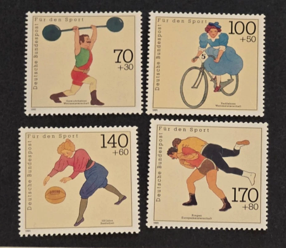 1976 Germany Montreal Olympics XX1 Spiele MNH FDC Set Michel Block 27-28 Mi# 875 - Image 3 of 3