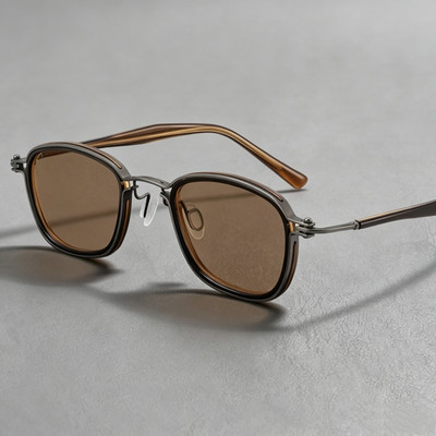 Photochromic Reading glasses Punk Readers Retro Eyeglasses Frames Color Change
