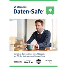 Steganos Daten-Safe 2026 | 5 Geräte | 1 Jahr | AES-256 Tresor & Schredder | ESD