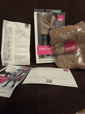 Mediven Comfort for women Thigh Lace stockings 20-30 Size VI Over toe Natural