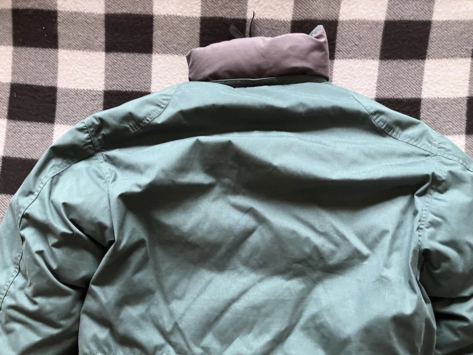 Vintage Eddie Bauer Coat Men’s Medium Premium Goose Down Ridge Line Parka Puffer - Image 4 of 4