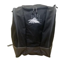 High Sierra Unisex Black Polyester Multi-Zipper Ski Snowboard Boot Bag Backpack