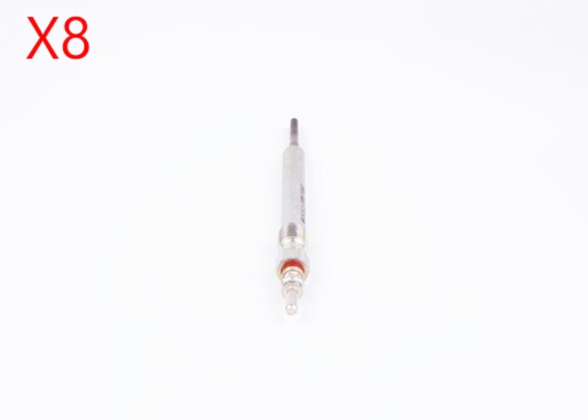BOSCH x8 Pcs Glow Plug For VW AUDI SEAT SKODA PORSCHE BENTLEY Amarok 0250403009