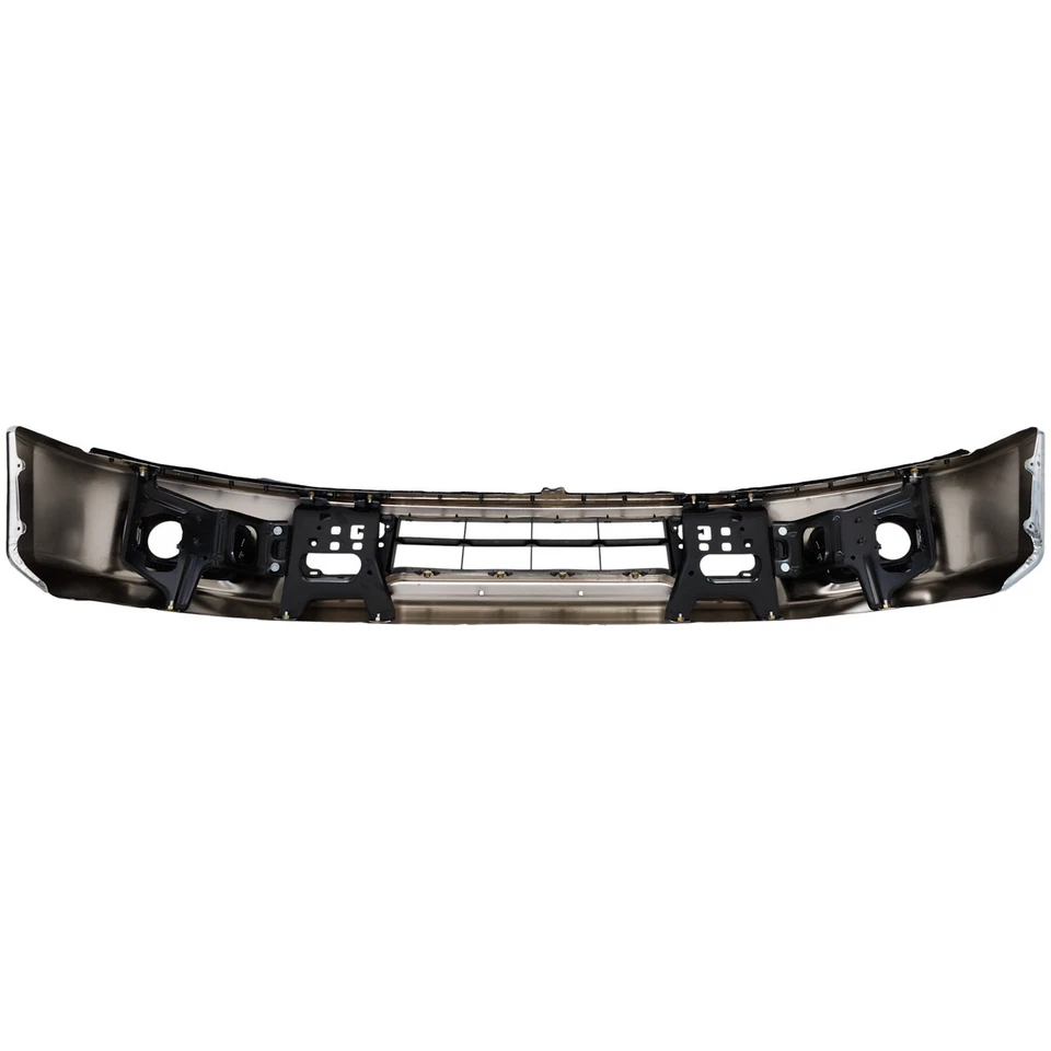 Bumper For 2017-2019 Nissan Titan Front Lower Chrome Steel 62022EZ70D - Image 4 of 4
