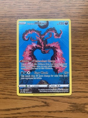 Galarian Moltres V SWSH284 Black Star Promo Crown Zenith Shinji