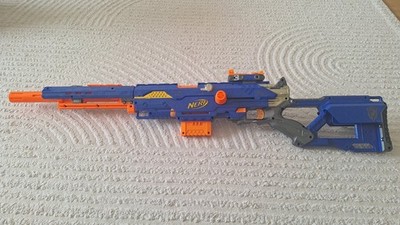 Nerf Longstrike Cs-6 | Komplett mit Visir + Magazin | seltenes Sammlerstück