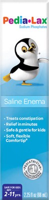 Fleet Pedia Lax Enema for Children Saline Laxative 2.25 ounces Pack of 24