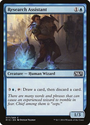 Research Assistant (077) Magic 2015 M15 MTG Magic