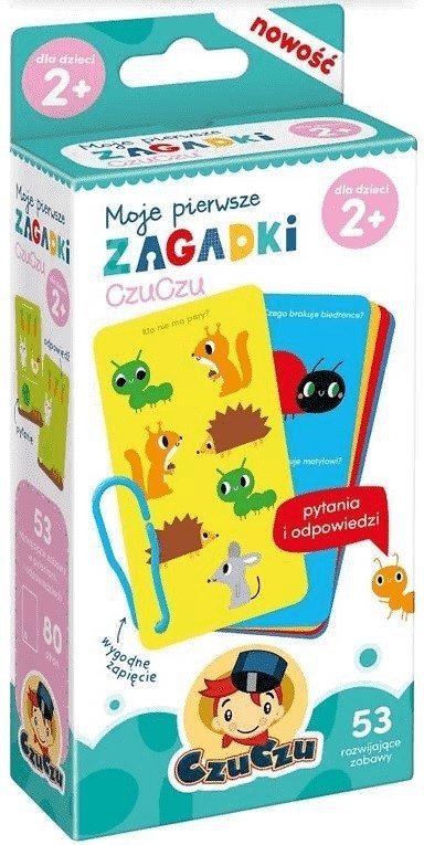 9788365773609 Мои первые загадки 2 набор CzuCzu 3590₽