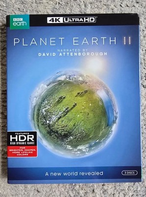 BBC Planet Earth II 2 (4K UHD, 3-Disc Set) with Slipcover - New/Sealed