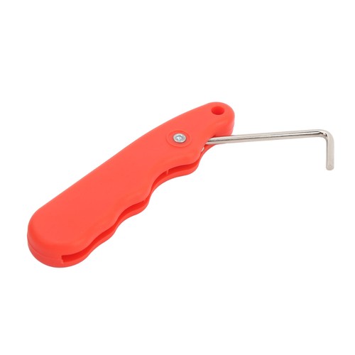 RED Skate Lace Tightener Stainless Steel And Plastic Curve Design Folding FA - Picture 3 of 23
