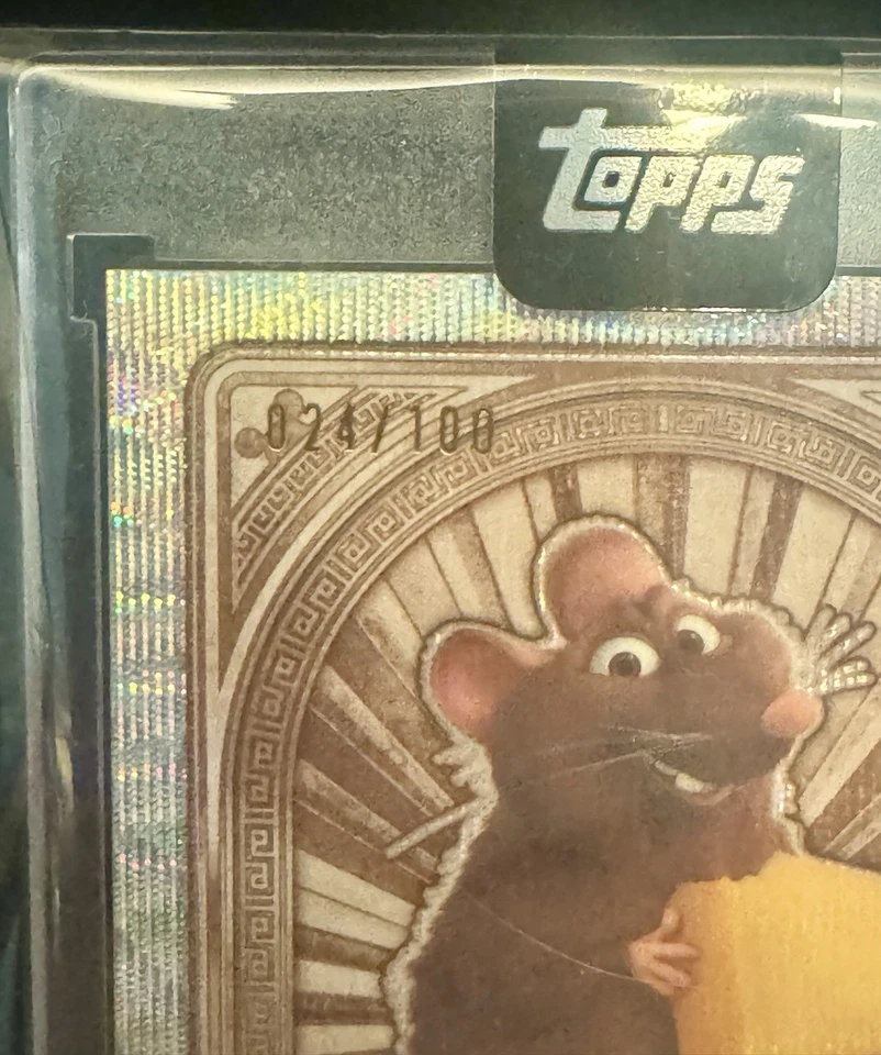 Emile Disney Topps Mint 24/100 Sealed Card #36 25% Donation Sale Free Shipping - Image 2 of 3