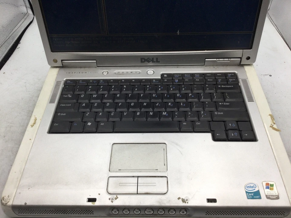 DELL INSPIRON E1505 - BOOTS TO BIOS - INTEL CORE SOLO - 1GB RAM -READ DESCRIP-BB - Image 3 of 4