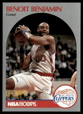 1990-91 Hoops Benoit Benjamin Los Angeles Clippers #142