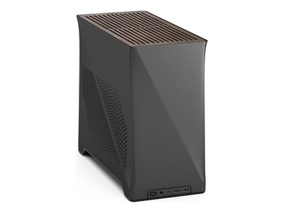 Fractal Design Era 2 Mini-ITX PC-Gehäuse Dunkelgrau Defekt Bastler siehe Foto