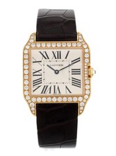 Cartier Santos Dumont 30x38mm WH100351 18K Rose Gold Women's Watch
