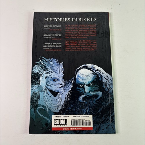 Clive Barkers Night Breed TPB Volume 1 BOOM Studios 2015 Andreyko Kowalski VF - Imagen 2 de 17