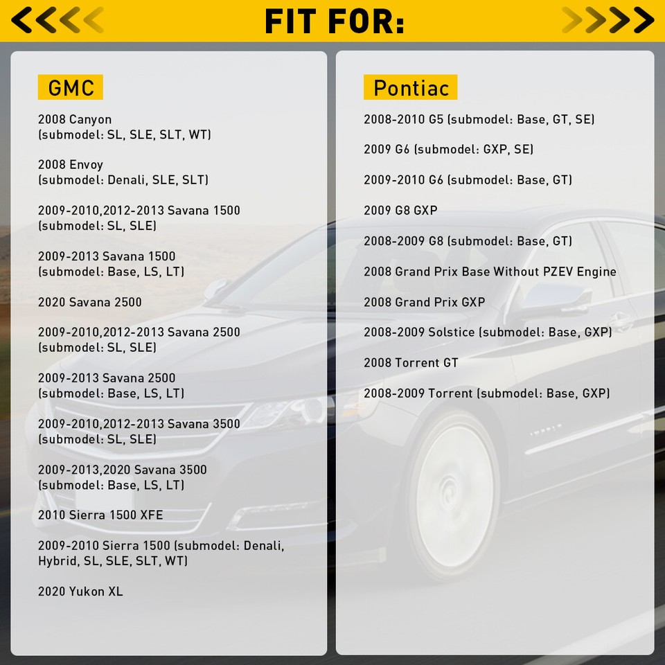 Fuel Tank for Sensor Pressure Buick Chevrolet 1500 Silverado