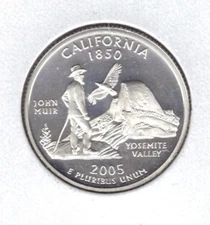 2005-S PROOF CALIFORNIA STATE QUARTER