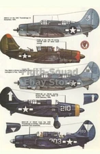 WW2 Picture Photo US scheme aircraft SB2 6249