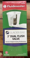 Fluidmaster 830VBGB 3  Dual Flush Valve For Glacier Bay Toilets New- Not Opened