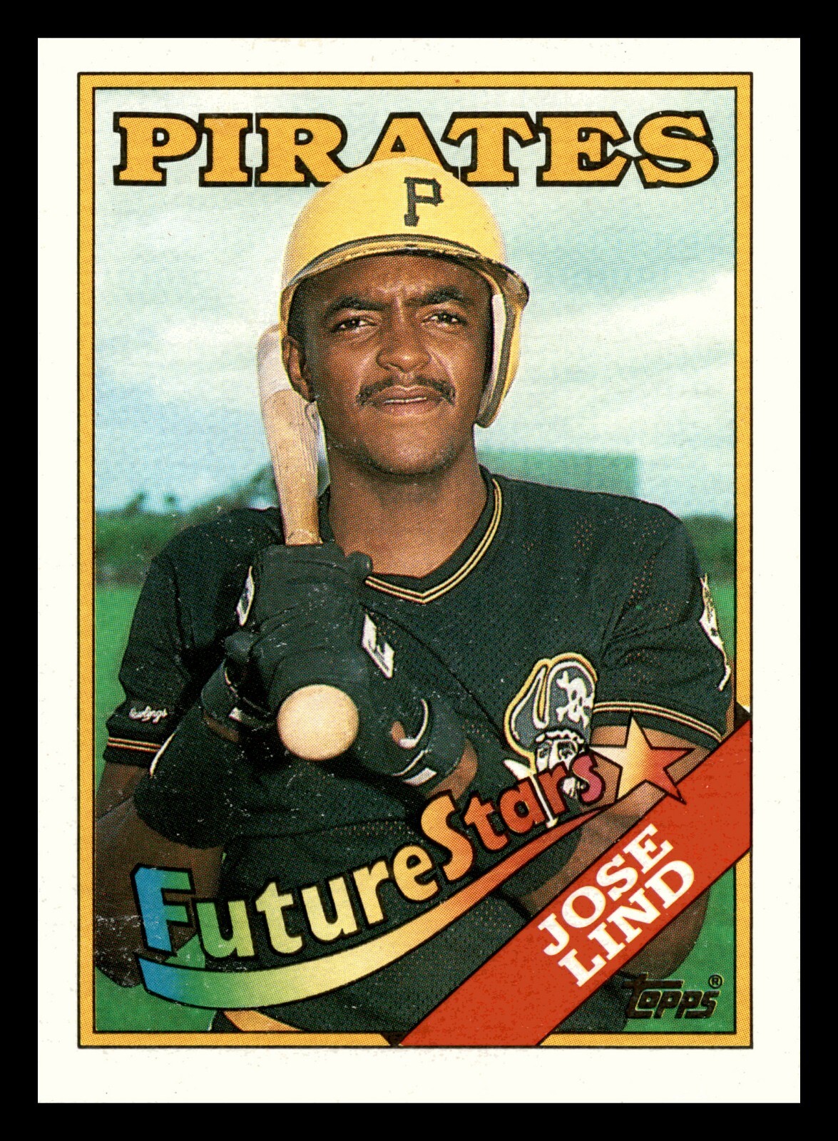 1988 Topps Jose Lind Pirates Future Stars #767 Near Mint NM
