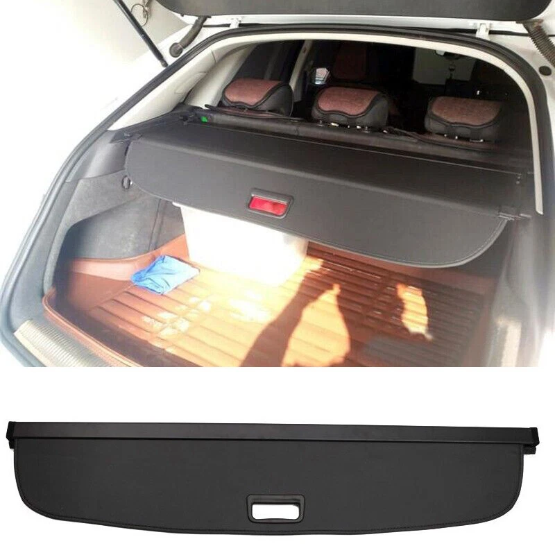 For Audi Q3 2013-2017 Black Car Trunk Cargo Cover Security Shield Shade  Decor