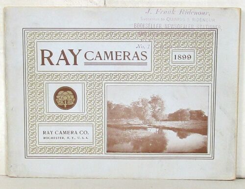 1899 Ray Cameras catalog No. 1 - Afbeelding 1 van 2