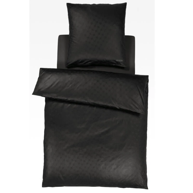 Joop Bettwäsche Cornflower 4020 Col.9 schwarz 135x200cm Handtuch