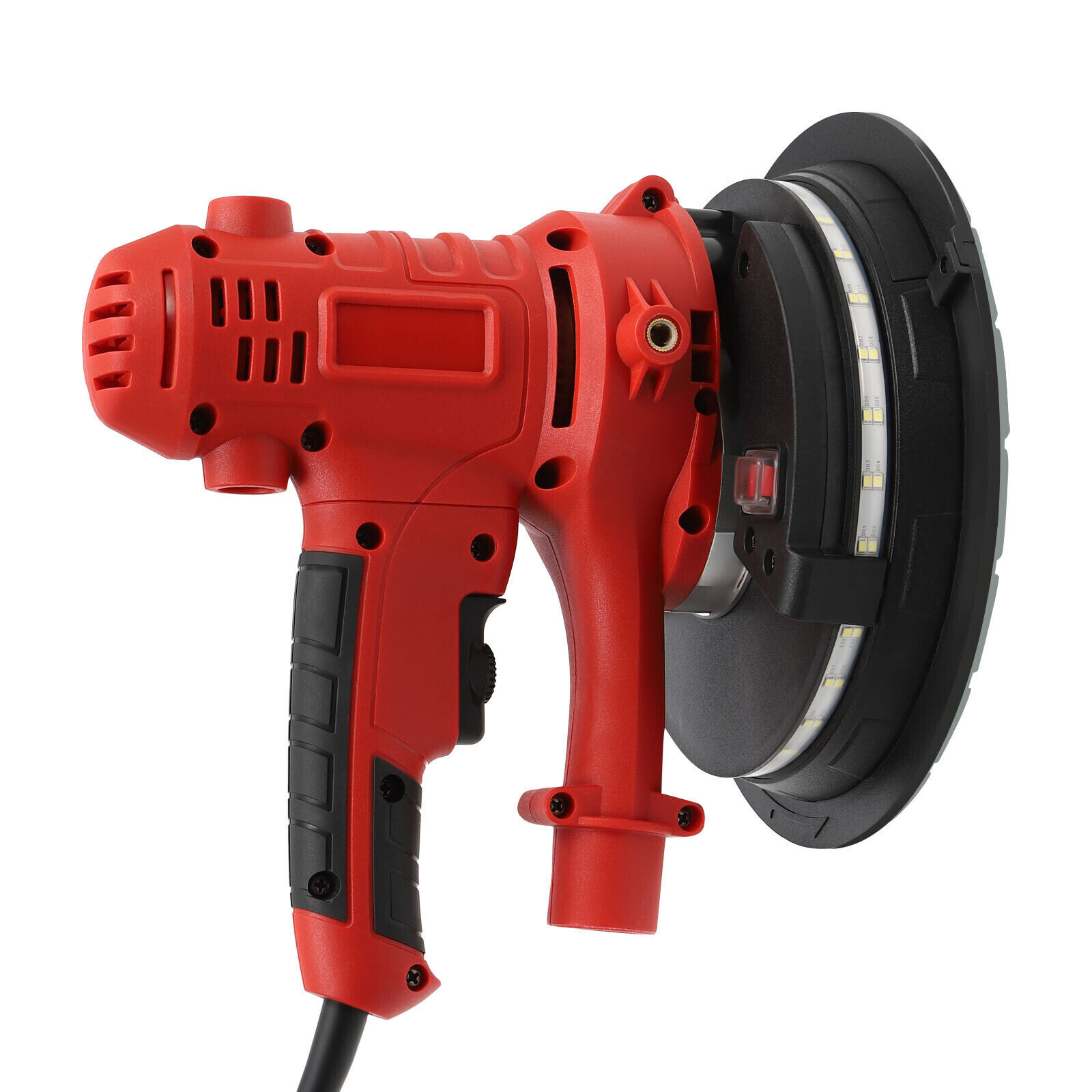 Drywall Sander 1200W Vacuum System Variable Speed 1200-2500rpm LED Strip Light