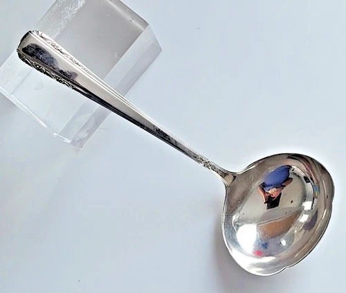 Sterling Silver Courtship Gravy Ladle International Silver