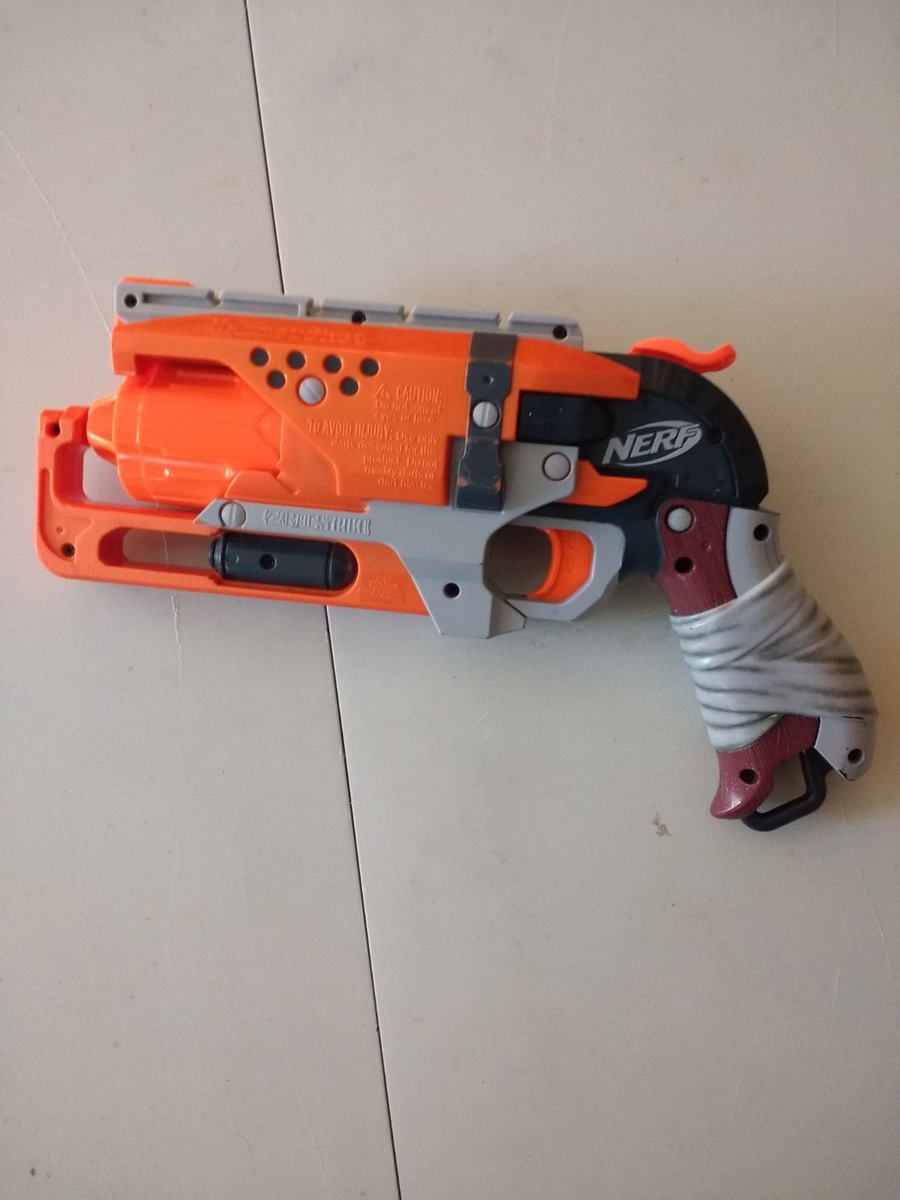 Nerf Zombie Strike Hammershot Blaster Toy 885575468741| eBay