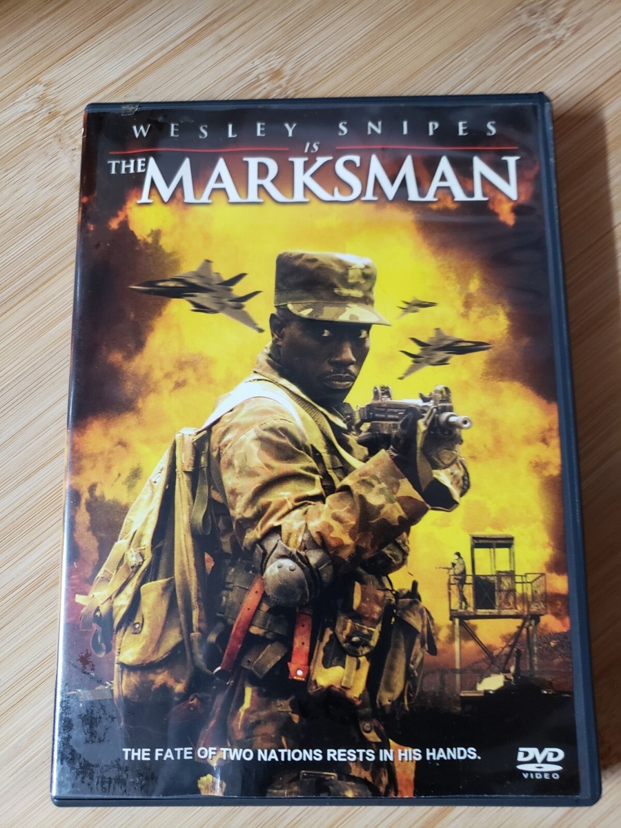 The Marksman (DVD, 2005) Wesley Snipes ~Very Good 43396117105|