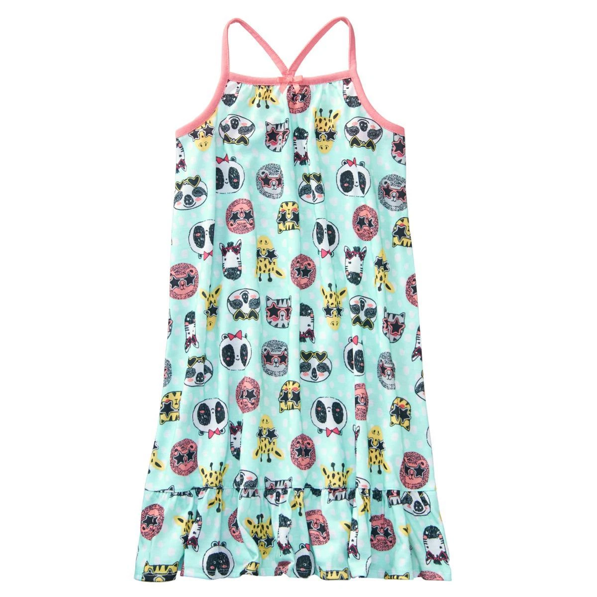 NWT Gymboree Girls Safari Nightgown girls size many Sizes mint