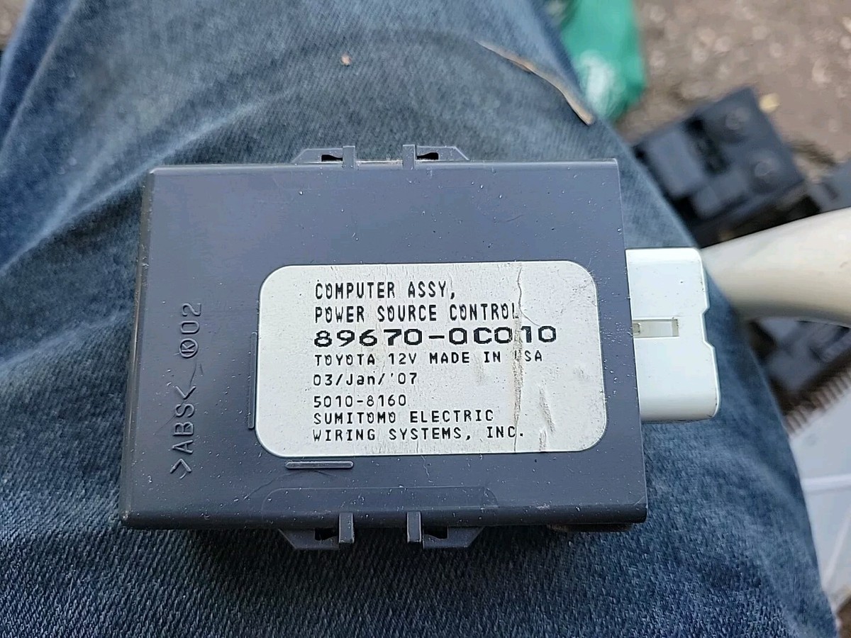 KF 触媒　3個 2007-2008 Toyota Tundra Power Source Control Module Unit