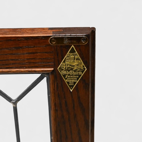 Old Charm TV Stand Glazed Drawer Model 2265 Tudor Brown Strong FREE UK Delivery - Picture 12 of 24