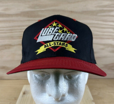 Vintage 90s Lube Gard All Stars Racing Oil Grease Lubricants Nascar Trucker Hat