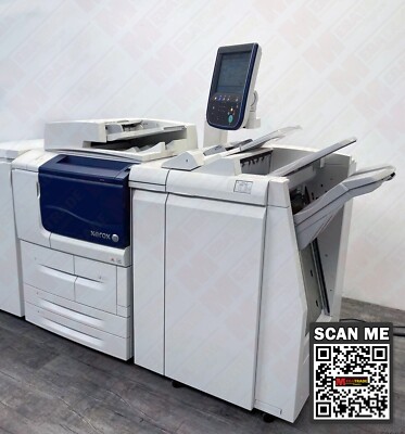 Xerox D95 B/W Copier Printer Light Prod C Finisher Staple Hole