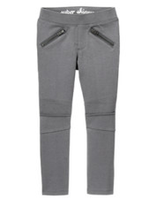 EUC GYMBOREE COSMIC CLUB GIRLS SUPER SKINNY GRAY PANTS SIZE 8