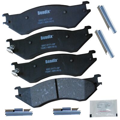 Disc Brake Pad Set-Priority One Ceramic BPR Bendix CFC702K1