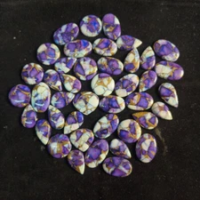 [WHOLESALE]PURPLE ROSE BUFFALO COPPER TURQUOISE GOOD QUALITY STONE FREE FORM LOT