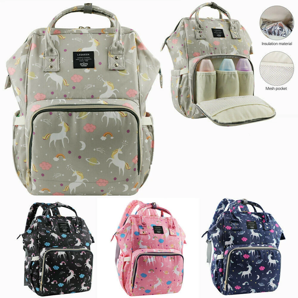 Cute Mommy Bag Maternity Baby Diaper Bags for Mom Pram Stroller