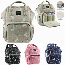 LEQUEEN Baby Diaper Bag Backpack Baby Nappy Bag Mommy Maternity Backpack