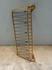 Appendiabiti vintage con cappelliera in Ottone anni '50