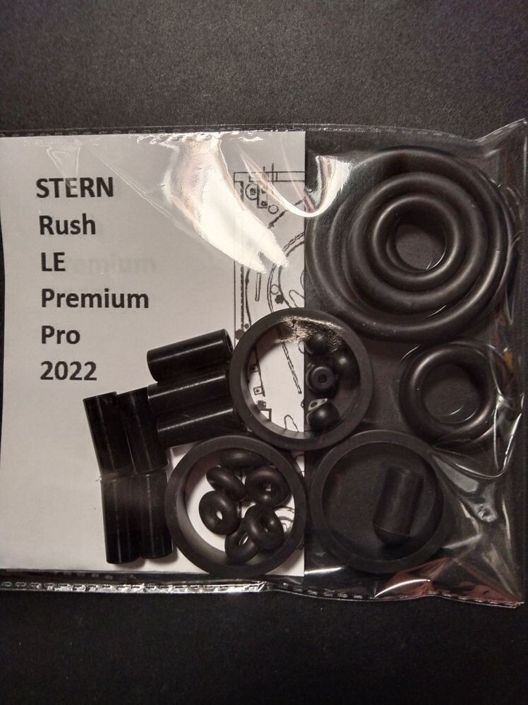Kit élastiques flipper Rush Stern pour réparer les rebonds mous