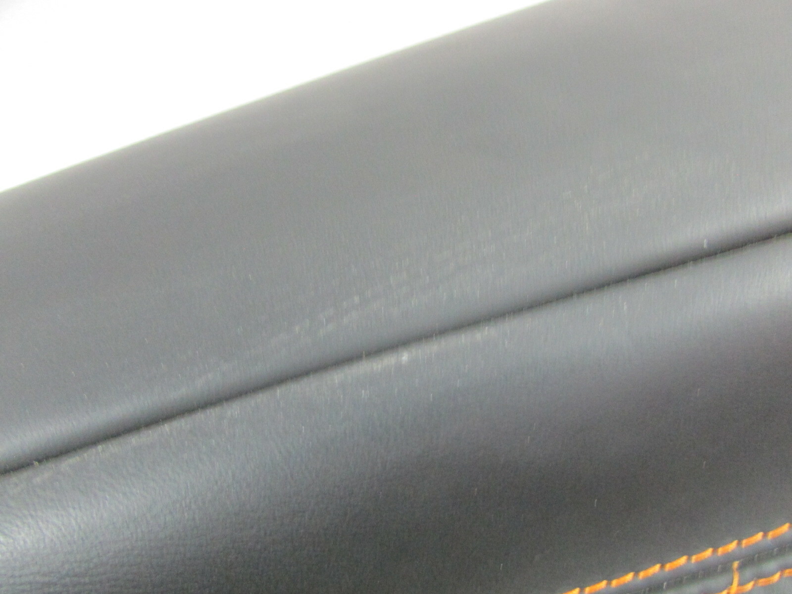 Lamborghini Murcielago, LH, Left Door Panel, Black / Orange, Used P/N 417867015D