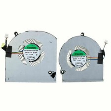 New CPU Cooling Fan  GPU VGA Fan For Dell Alienware15 R3 R4 2 Fans 4 Pin L R