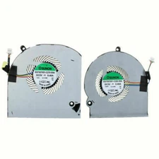 New CPU Cooling Fan & GPU VGA Fan For Dell Alienware15 R3 R4 2 Fans 4 Pin L+R