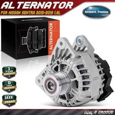 Alternator for Nissan Sentra 2013-2019 1.8L 110A 12V CW 6-Groove Clutch Pulley